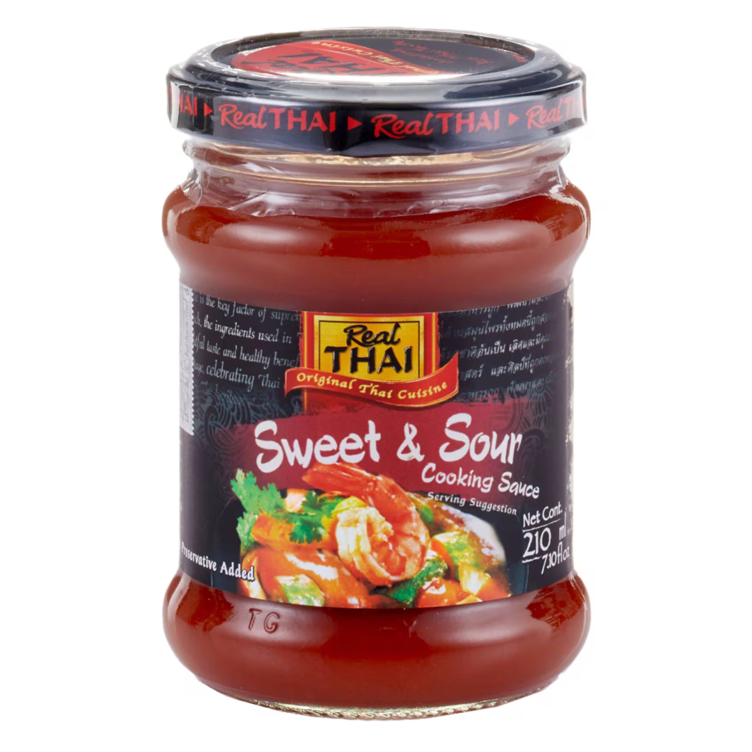 REAL THAI SWEET & SOUR SAUCE 210ML